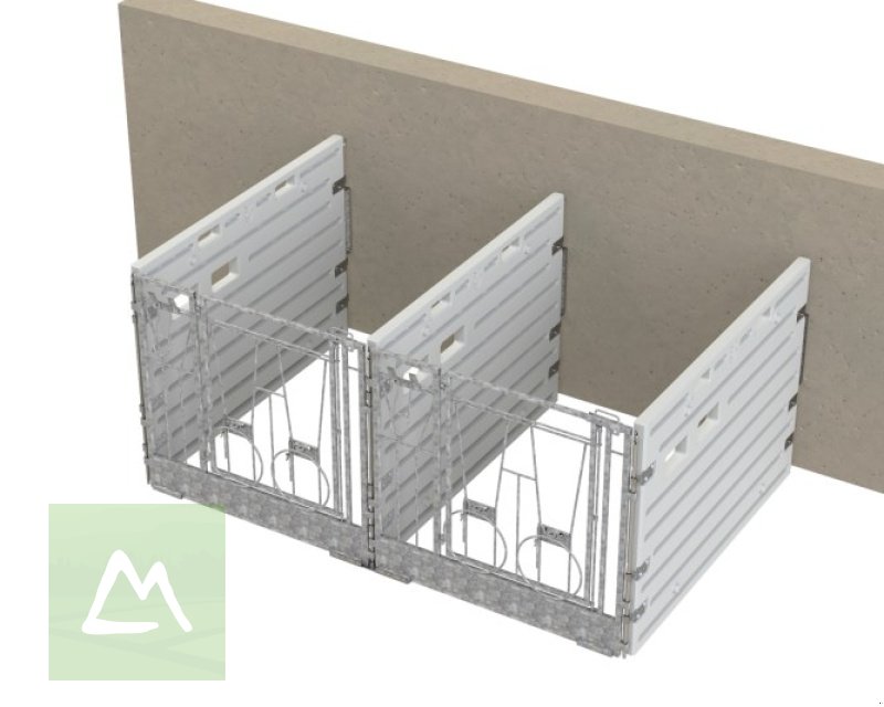 Sonstige Hoftechnik of the type Kerbl Kerbl Modulare Kälberbox Doppelbucht wandständig (kostenlose Lieferung), Neumaschine in Weiz (Picture 1)