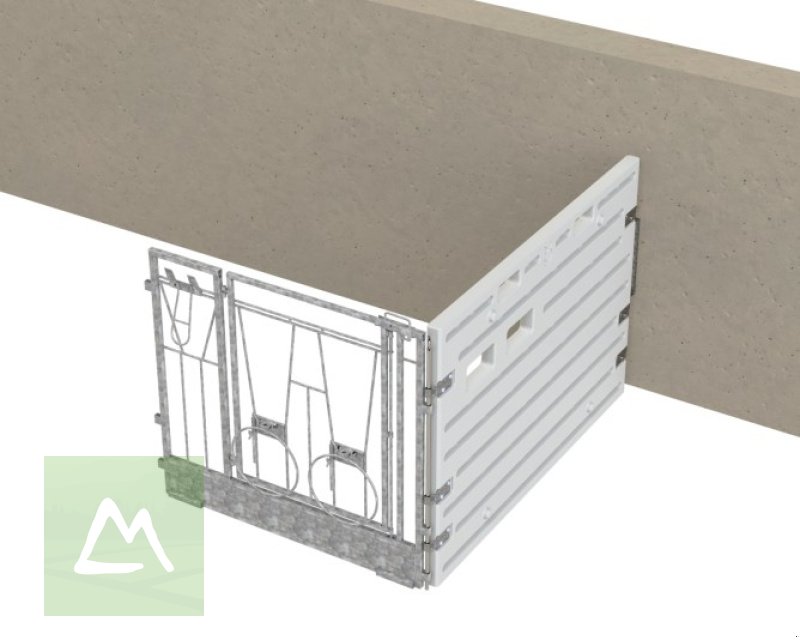 Sonstige Hoftechnik Türe ait Kerbl Kerbl Modulare Kälberbox Erweiterung wandständig (kostenlose Lieferung), Neumaschine içinde Weiz (resim 1)