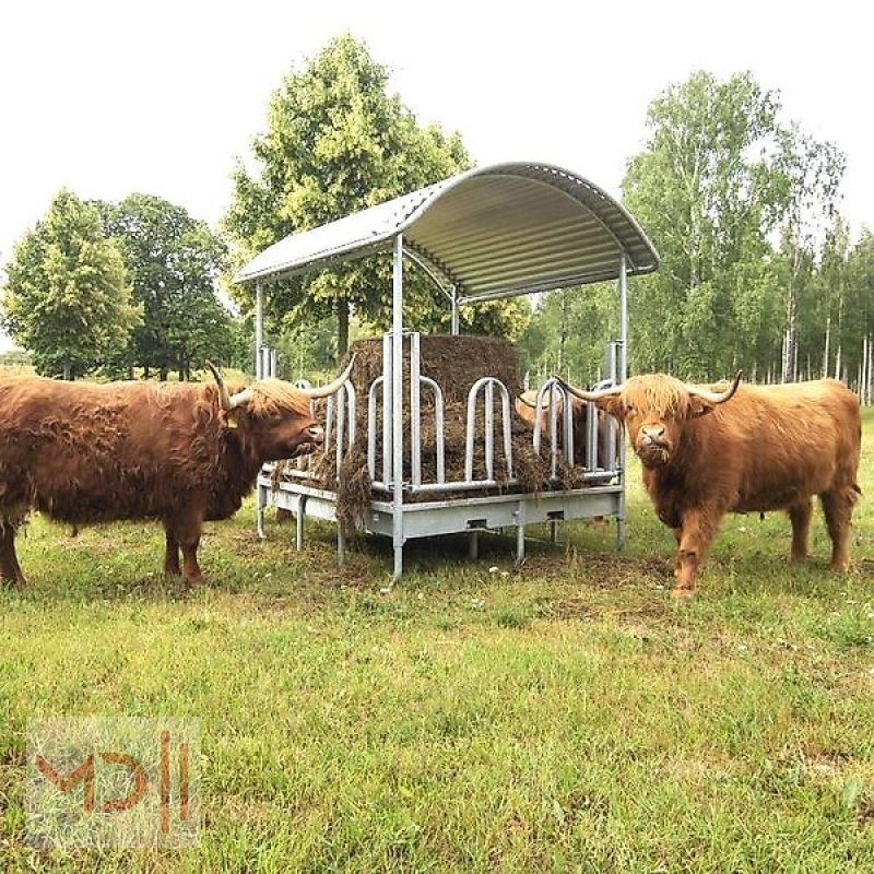 Sonstige Hoftechnik del tipo MD Landmaschinen Kellfri Heuraufe mit Palisaden für Rinder, 12 -14  Fressplätze, Neumaschine en Zeven (Imagen 4)