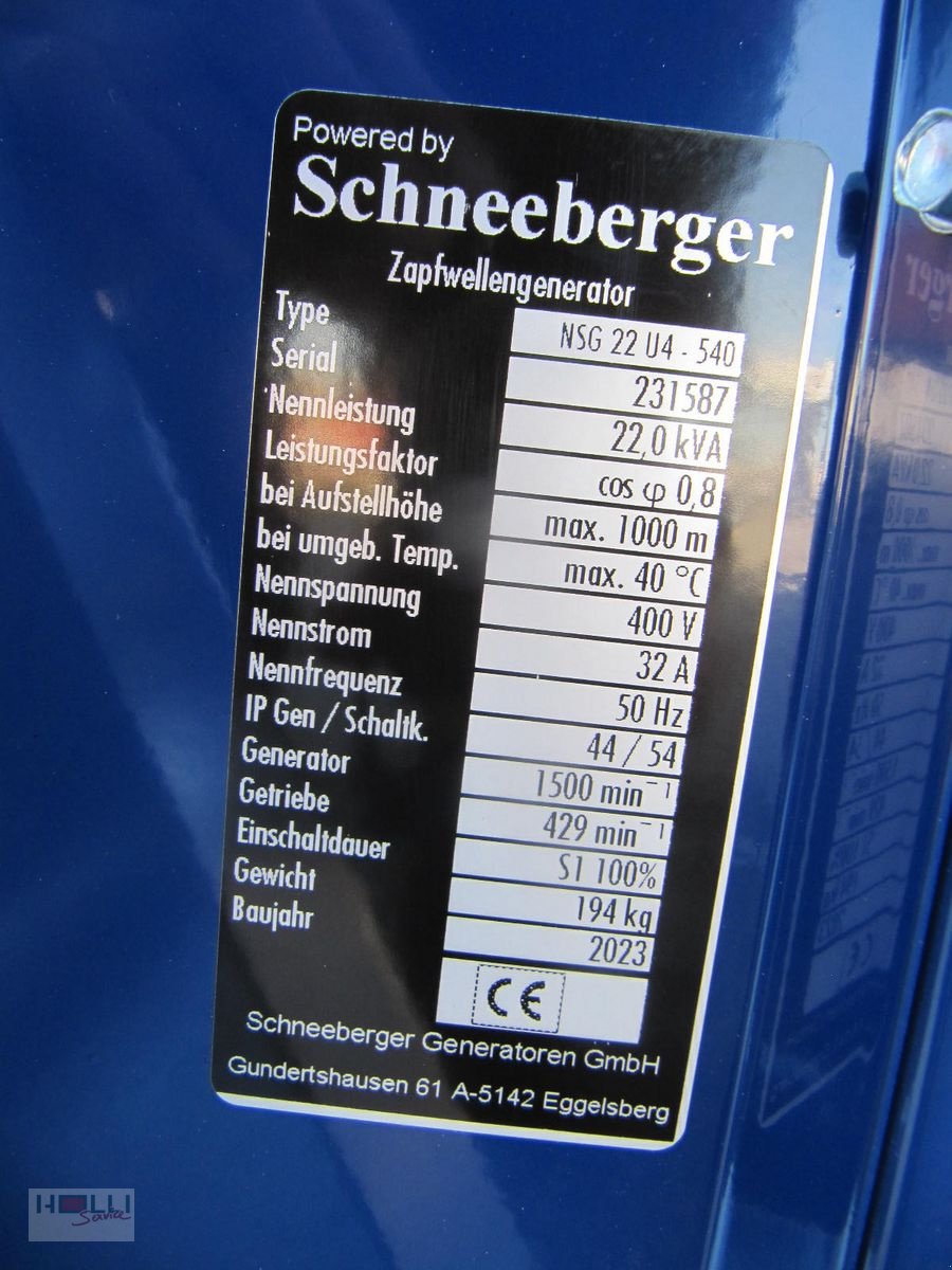 Sonstige Hoftechnik typu Schneeberger NSG 22-U4 mit AVR Regelung, Neumaschine v Niederneukirchen (Obrázok 12)