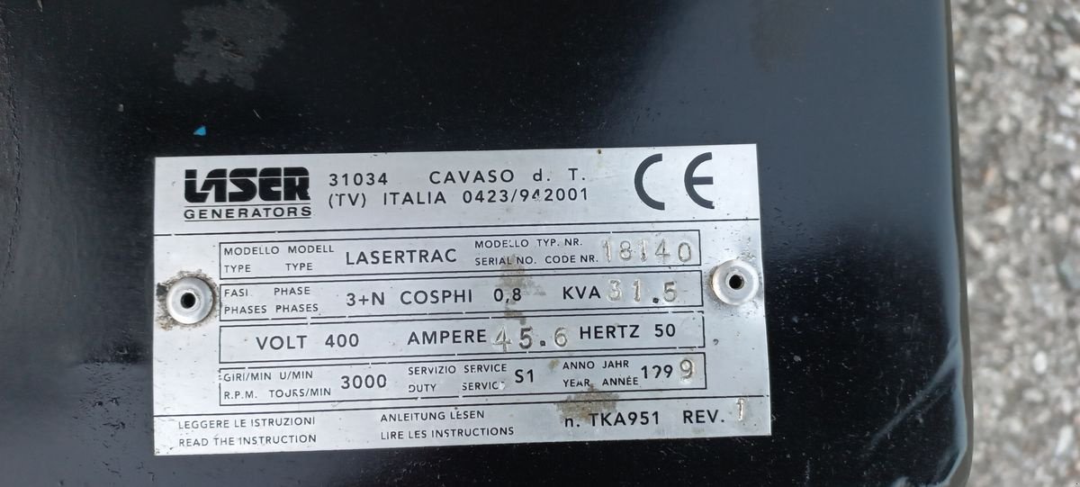 Sonstige Hoftechnik типа Sonstige Laser 31.5, Gebrauchtmaschine в Saxen (Фотография 4)