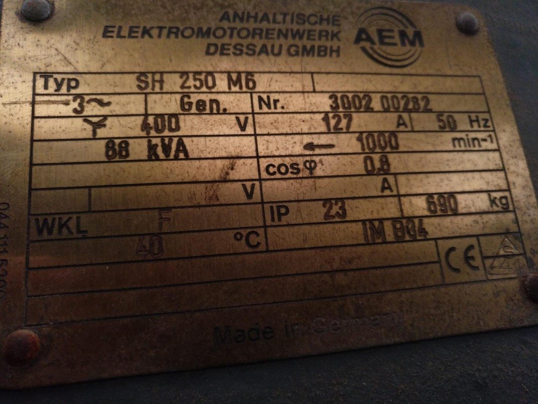 Sonstige Hoftechnik του τύπου Sonstige Notstromaggragat 88 kVA mit Dieselmotor 4 Zylinder, Gebrauchtmaschine σε Schutterzell (Φωτογραφία 3)