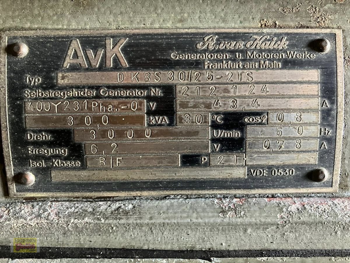 Sonstige Hoftechnik of the type Sonstige Notstromagregat 30 kVA mit VW-Benzinmotor, Gebrauchtmaschine in Kötschach (Picture 2)