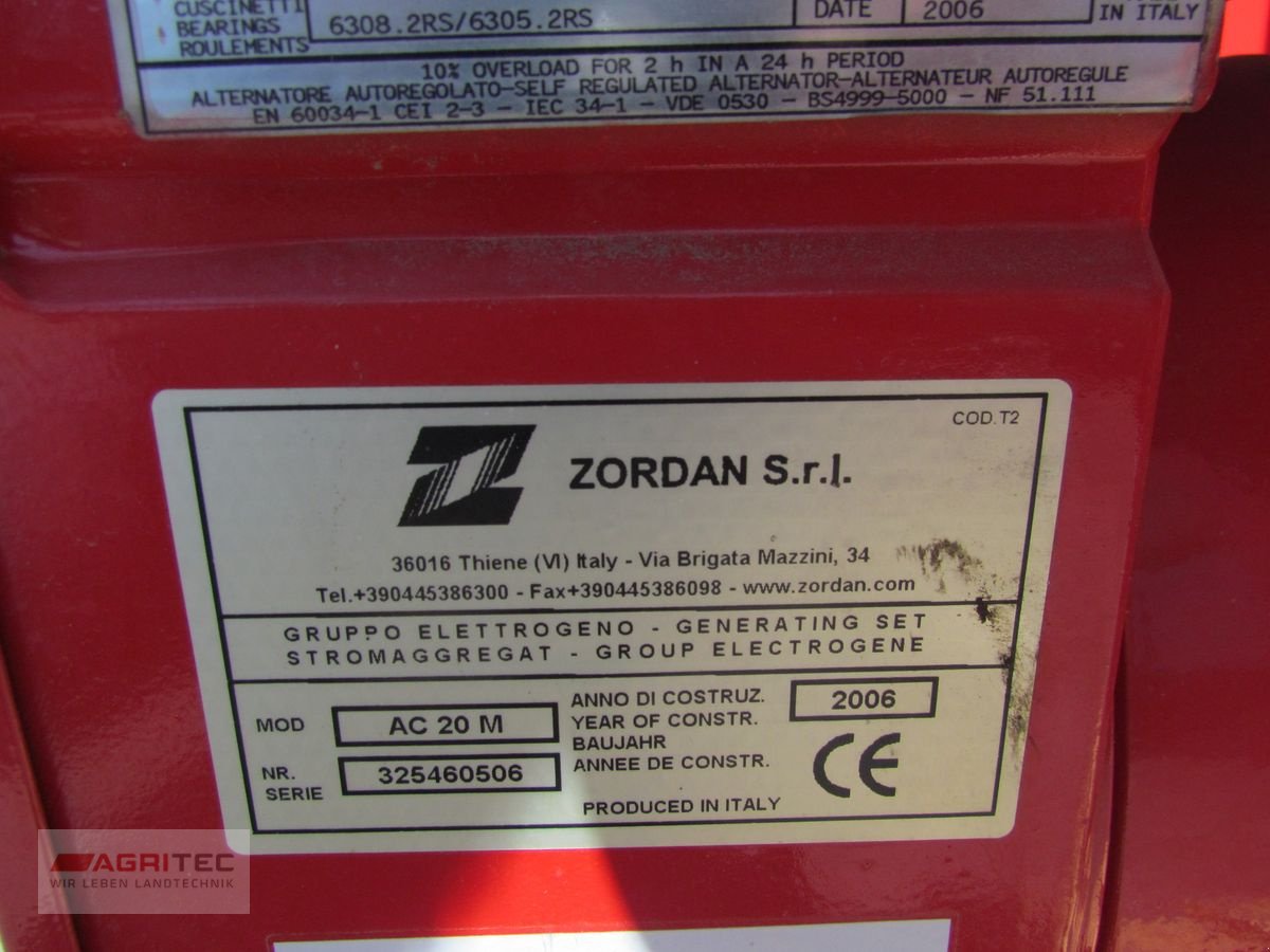 Sonstige Hoftechnik tip Sonstige Zordan AC 20M, Gebrauchtmaschine in Friesach (Poză 5)