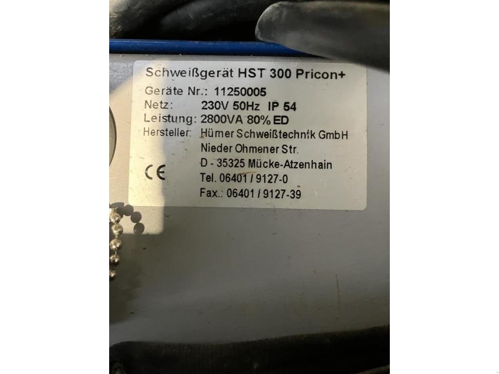 Sonstige Industriemaschinen typu Sonstige HST 300 PRICON, Gebrauchtmaschine v Düsseldorf (Obrázok 3)