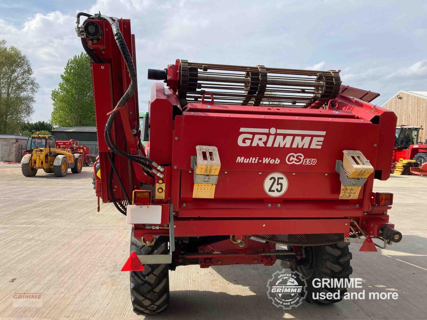 Sonstige Kartoffeltechnik Türe ait Grimme CS 150 Multi-Web, Gebrauchtmaschine içinde York (resim 9)