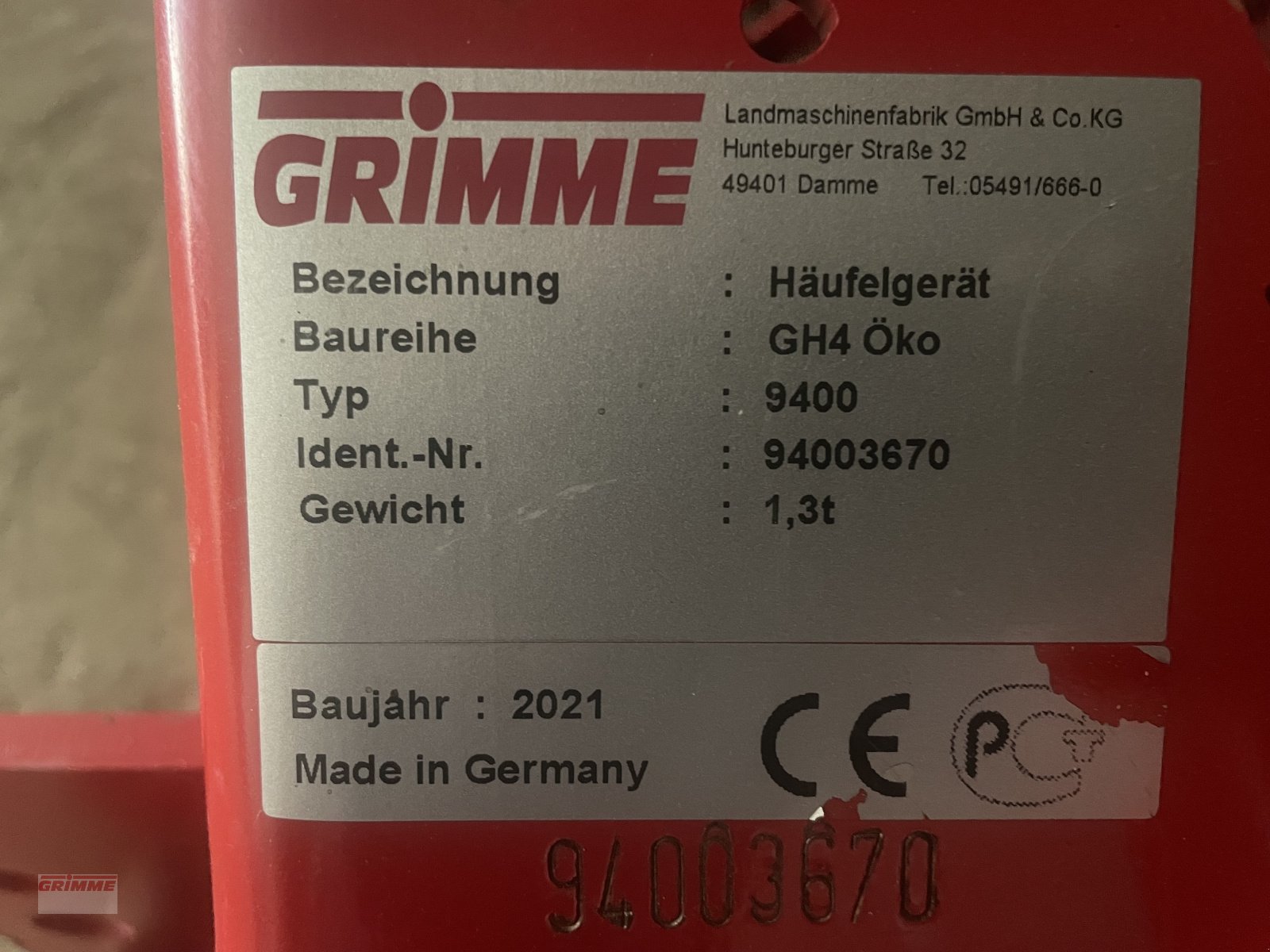 Sonstige Kartoffeltechnik del tipo Grimme GH 4 eco, Gebrauchtmaschine en Hardifort (Imagen 13)