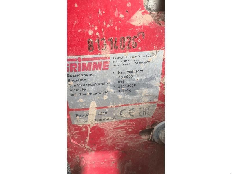 Sonstige Kartoffeltechnik tip Grimme KS3600, Gebrauchtmaschine in ESCAUDOEUVRES (Poză 4)