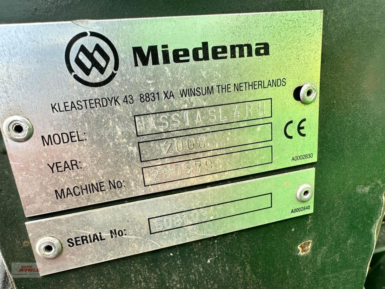 Sonstige Kartoffeltechnik Türe ait Miedema SL4RH  Hassia Kartoffelleger, Gebrauchtmaschine içinde Steinheim (resim 11)