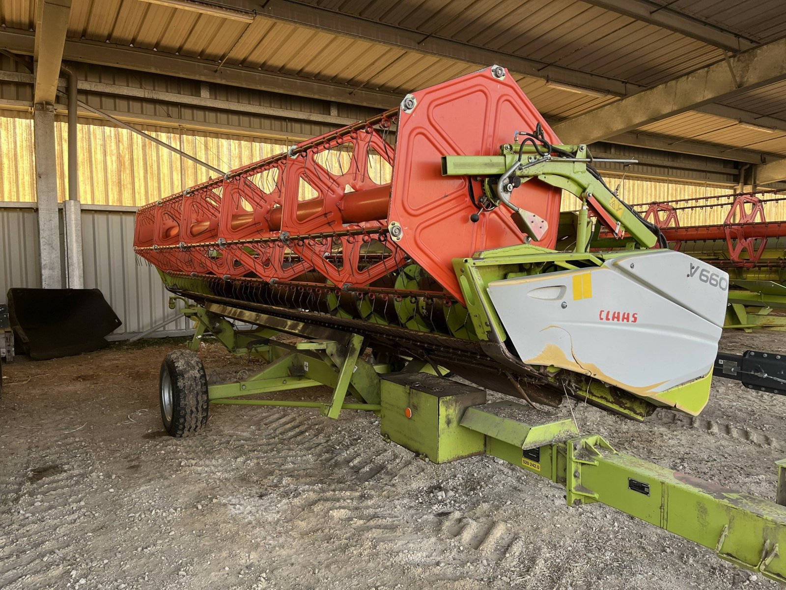 Sonstige Mähdrescherteile of the type CLAAS COUPE 6.60M VARIO + CHARIOT, Gebrauchtmaschine in PONTIVY (Picture 2)