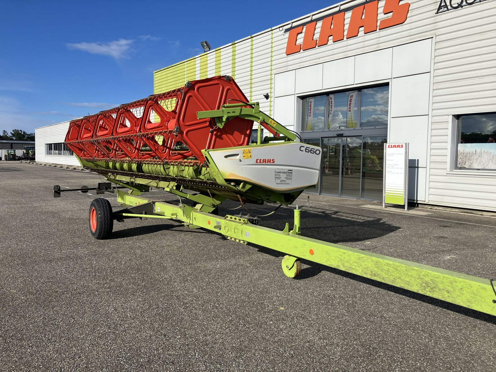 Sonstige Mähdrescherteile a típus CLAAS COUPE C6.60 + CHARIOT, Gebrauchtmaschine ekkor: ailias (Kép 2)