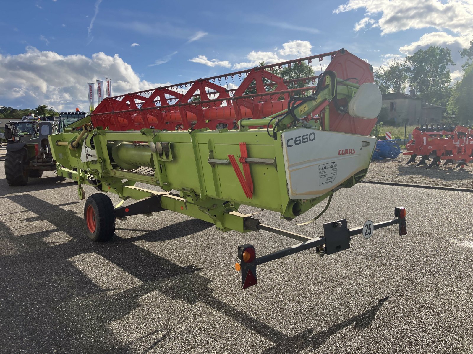 Sonstige Mähdrescherteile du type CLAAS COUPE C6.60 + CHARIOT, Gebrauchtmaschine en ailias (Photo 5)