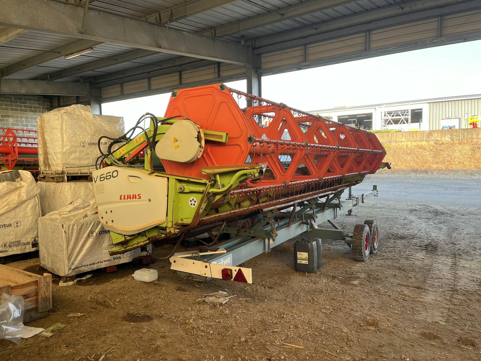 Sonstige Mähdrescherteile del tipo CLAAS COUPE VARIO 6.60M, Gebrauchtmaschine In PONTIVY (Immagine 2)