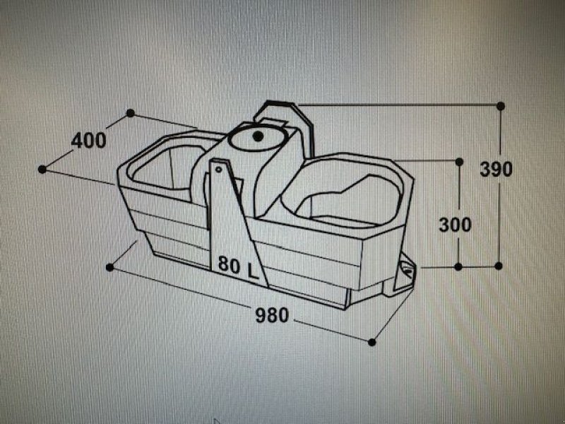 Sonstige Melktechnik & Kühltechnik Türe ait Sonstige Doppelanbautränke FT 80, Neumaschine içinde Tamsweg (resim 2)