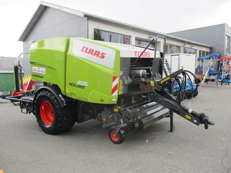 Sonstige Pressen van het type CLAAS Rollant 455 RC Uniwrap Press-Wickelkombination, Gebrauchtmaschine in St. Marienkirchen (Foto 4)