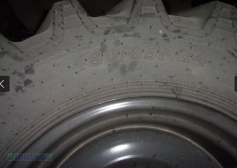 Sonstige Räder & Reifen & Felgen del tipo BKT Räder 480/65 R 24 und 540/65 R 34 Detailangeben siehe Beschreibung, Neumaschine In Buchdorf (Immagine 2)