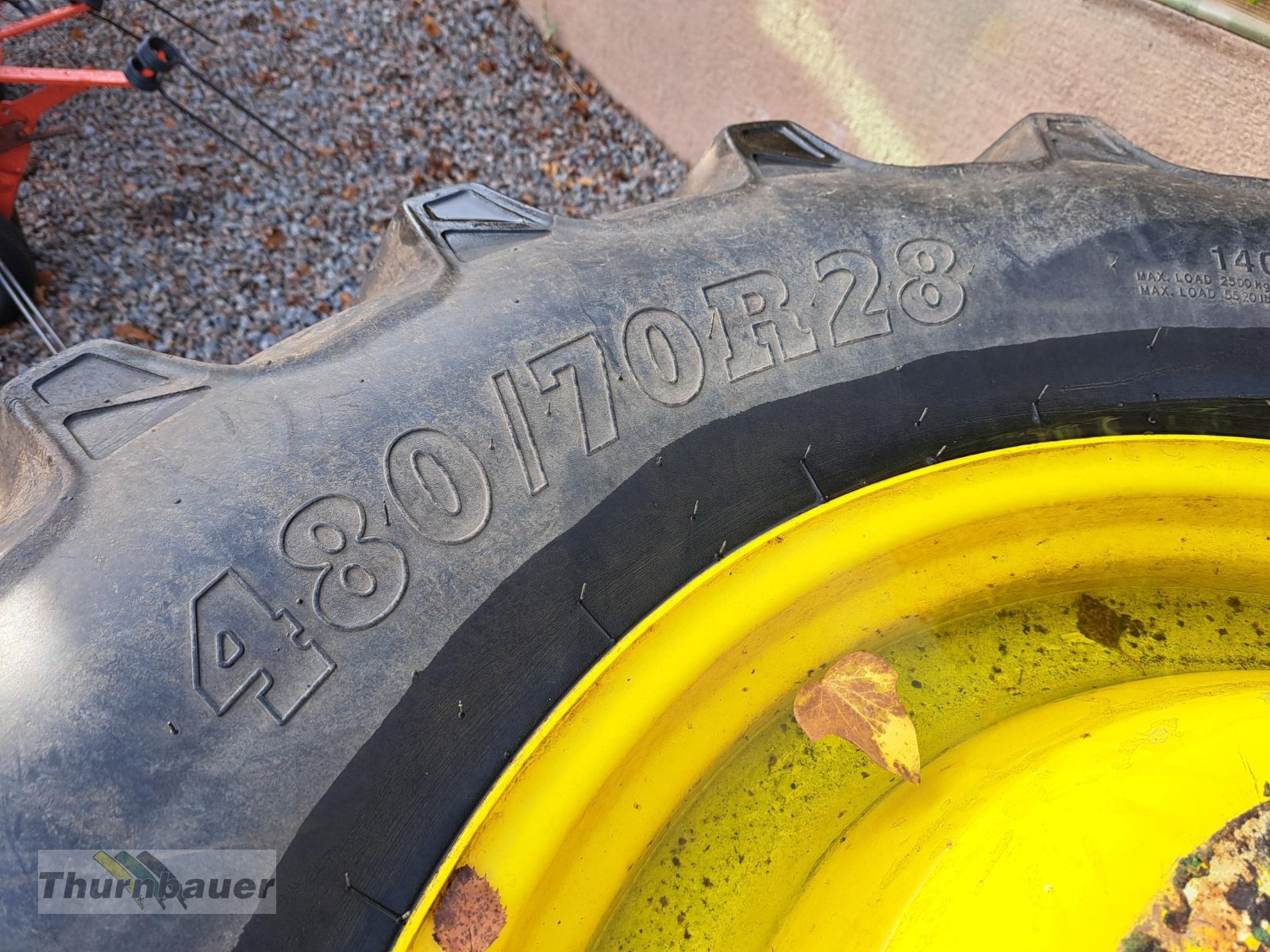 Sonstige Räder & Reifen & Felgen типа John Deere Radsatz 480/70 R28 + 480/80 R42, Gebrauchtmaschine в Cham (Фотография 2)