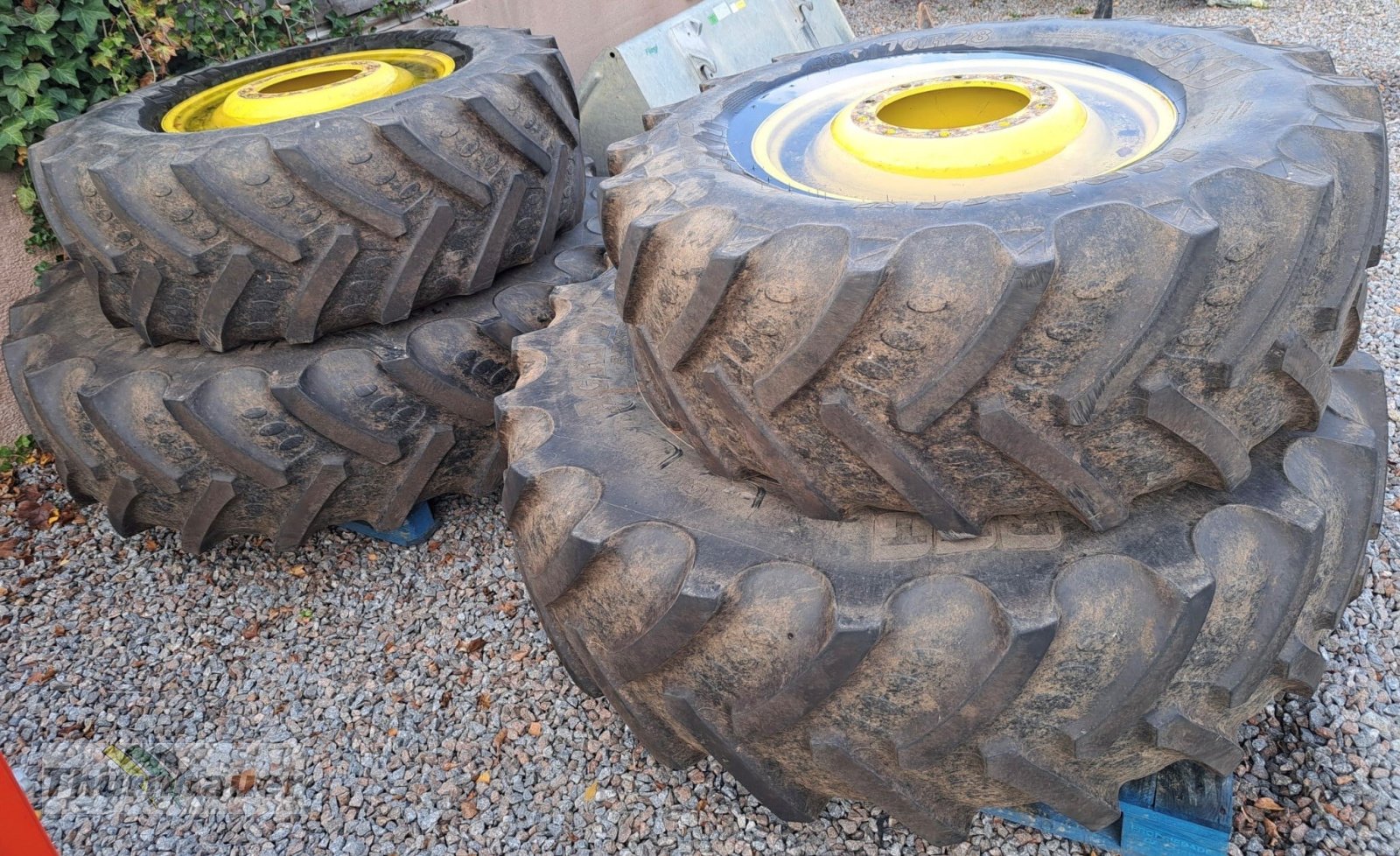 Sonstige Räder & Reifen & Felgen tipa John Deere Radsatz 480/70 R28 + 480/80 R42, Gebrauchtmaschine u Cham (Slika 1)