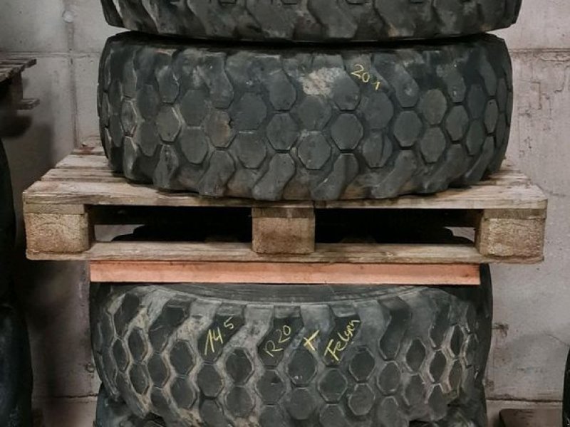 Sonstige Räder & Reifen & Felgen типа Mercedes-Benz Unimog Reifen mit Felgen 14.5-20 Unimog Räder, Gebrauchtmaschine в Großschönbrunn