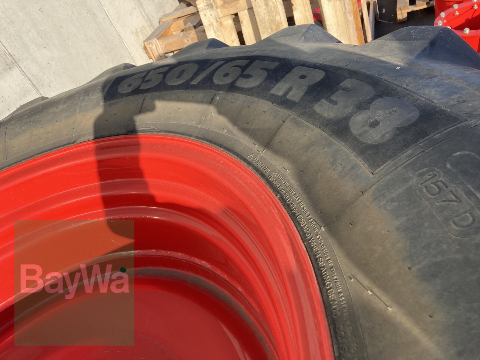 Sonstige Räder & Reifen & Felgen typu Michelin 650/65 R38 inkl. Kock Zwillingskupplung, Gebrauchtmaschine v Giebelstadt (Obrázek 11)