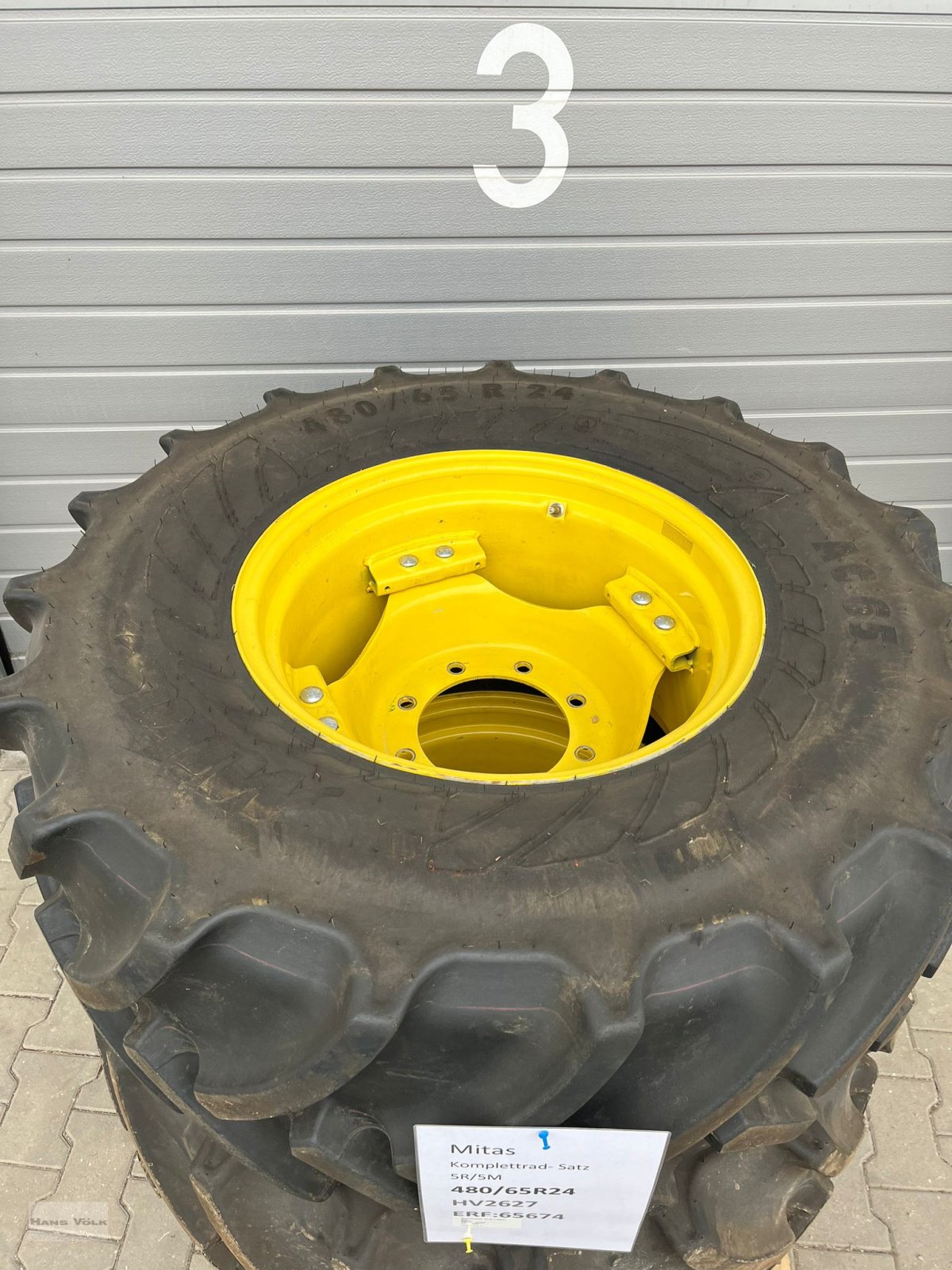 Sonstige Räder & Reifen & Felgen del tipo Mitas 480/65R24, Neumaschine In Antdorf (Immagine 3)