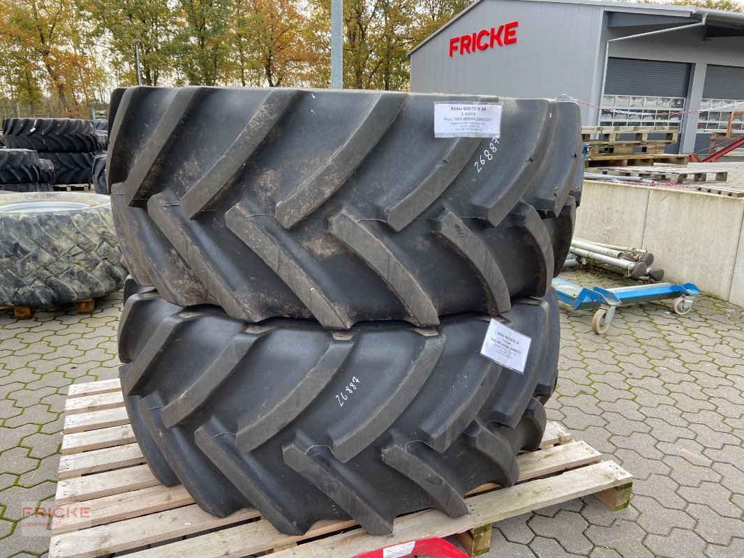 Sonstige Räder & Reifen & Felgen za tip Sonstige 2x 800/70 R 38, Neumaschine u Bockel - Gyhum (Slika 2)