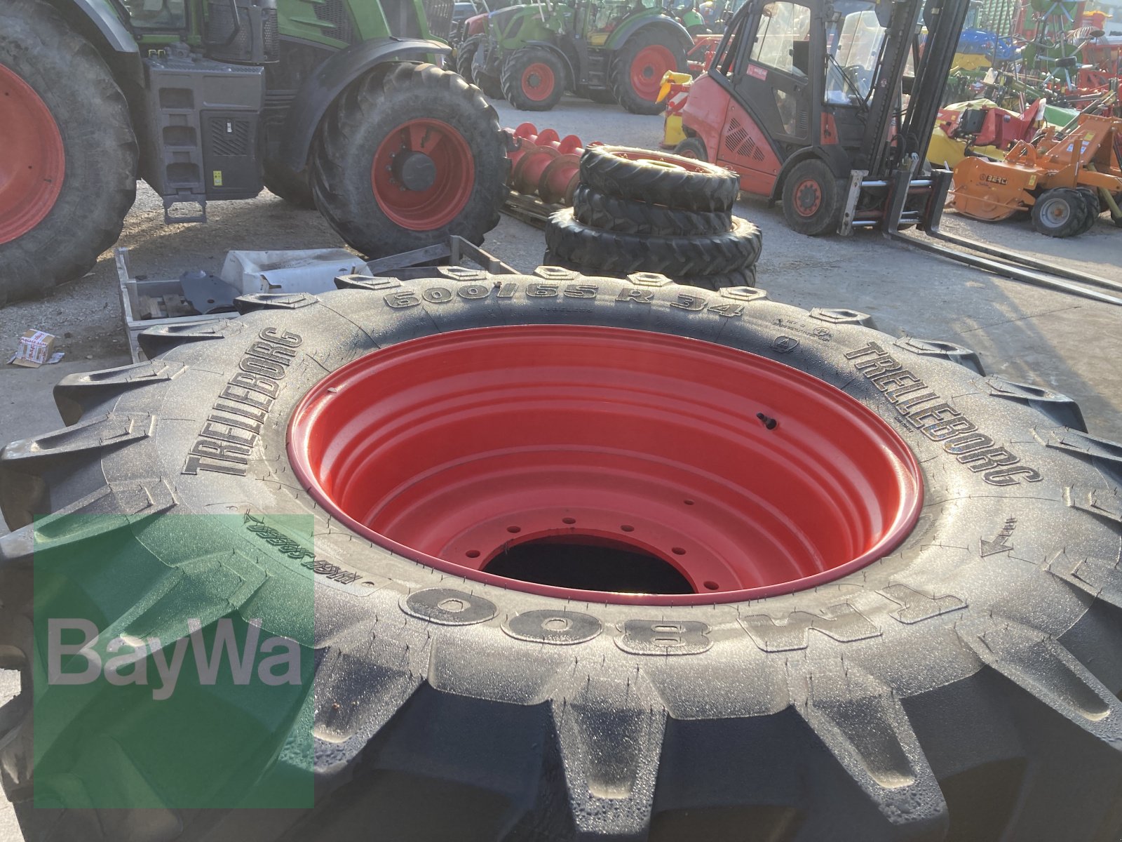 Sonstige Räder & Reifen & Felgen za tip Trelleborg 600/65 R34 TM800 High Speed Felgen für Fendt 900 Vario mit Reifendruckregelanlage, Gebrauchtmaschine u Dinkelsbühl (Slika 4)