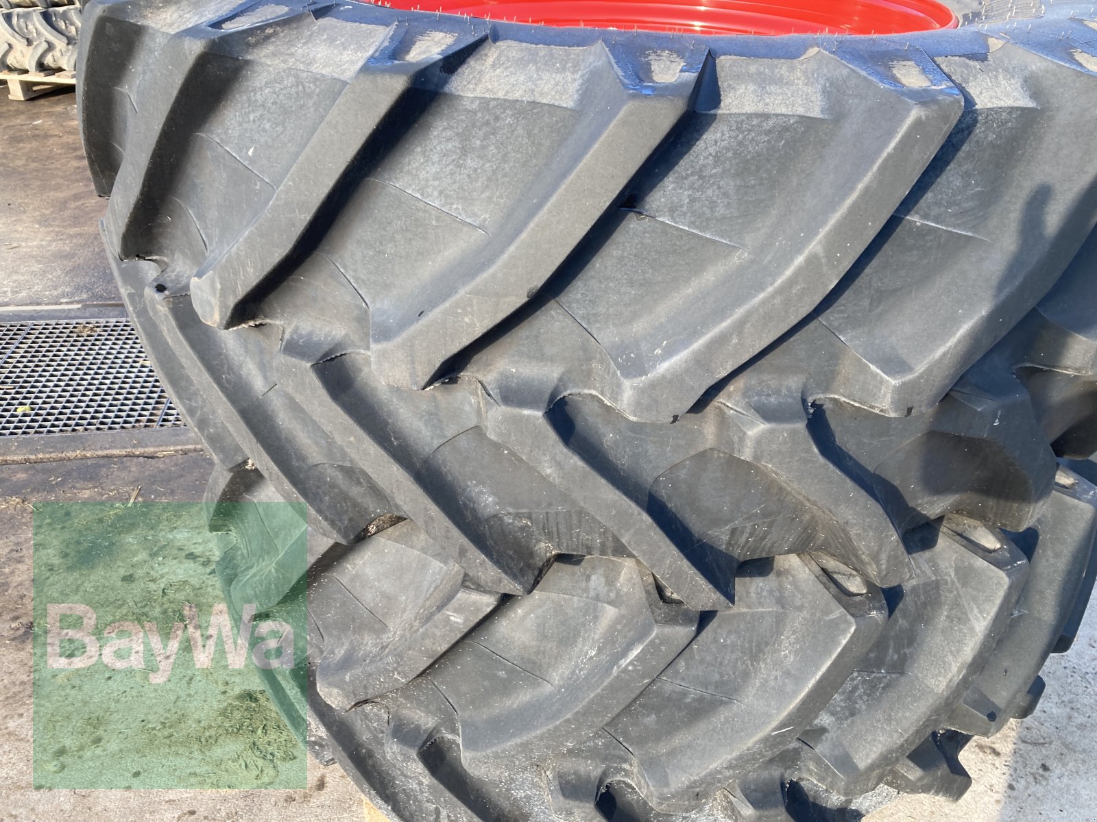 Sonstige Räder & Reifen & Felgen Türe ait Trelleborg 600/65 R34 TM800 High Speed Felgen für Fendt 900 Vario mit Reifendruckregelanlage, Gebrauchtmaschine içinde Dinkelsbühl (resim 11)