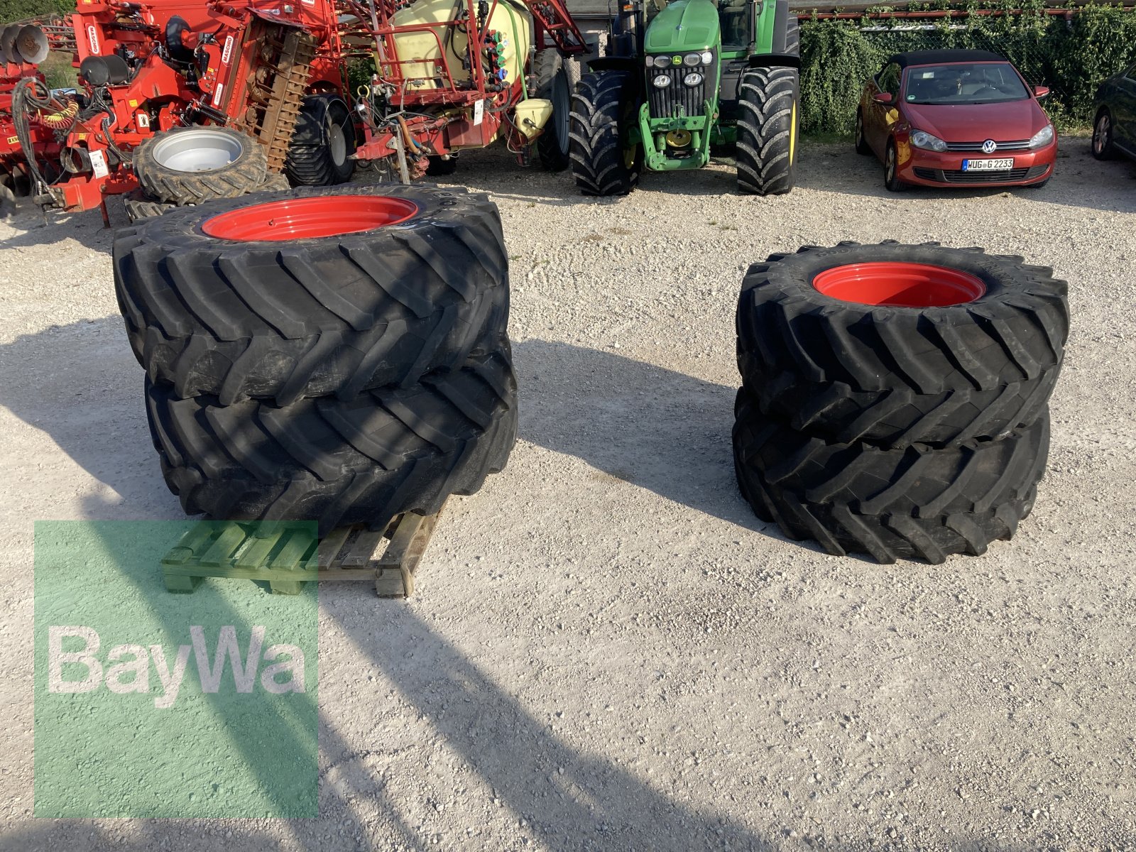 Sonstige Räder & Reifen & Felgen za tip Trelleborg Rädersatz 600/65 R28 + 650/75 R38 passend für Fendt 700 S4/SCR, Gebrauchtmaschine u Dinkelsbühl (Slika 1)