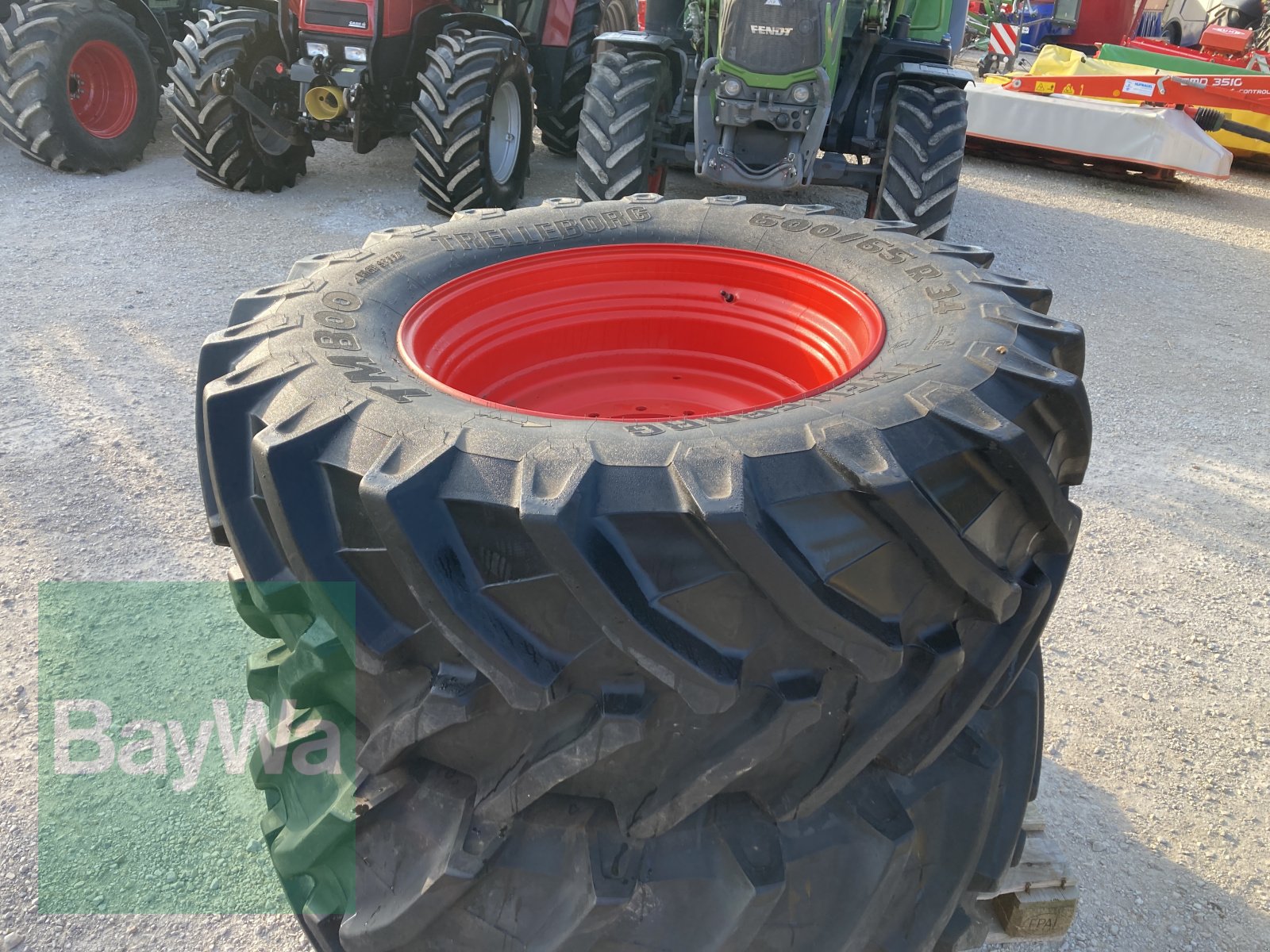 Sonstige Räder & Reifen & Felgen типа Trelleborg Trelleborg 600/65 R34 TM800 High Speed Felgen für Fendt 900 Vario mit Reifendruckregelanlage, Gebrauchtmaschine в Dinkelsbühl (Фотография 3)