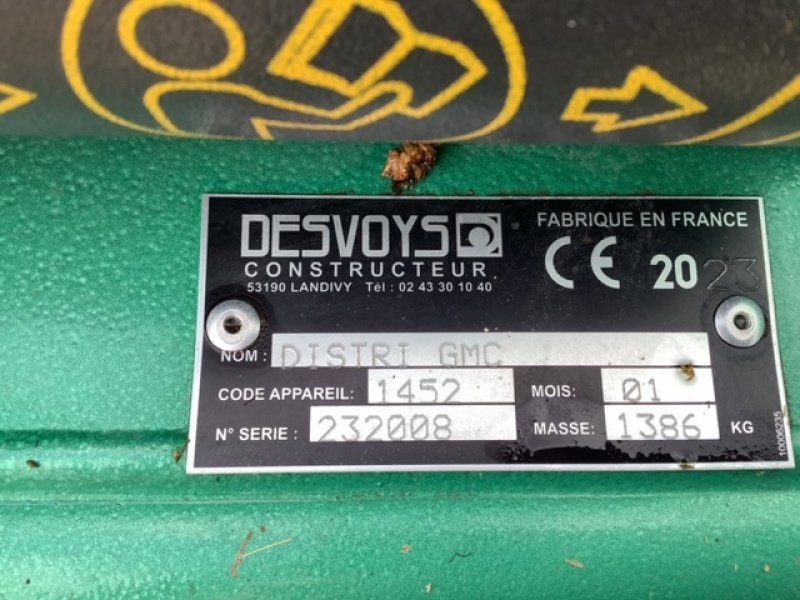 Sonstige Rübentechnik du type Desvoys 2M80, Gebrauchtmaschine en HERLIN LE SEC (Photo 7)