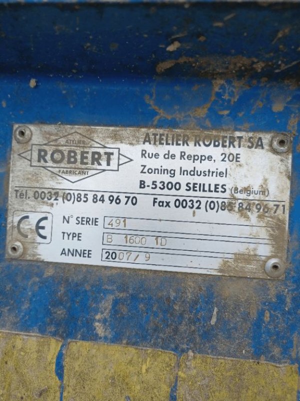 Sonstige Rübentechnik tip Robert HB1600, Gebrauchtmaschine in CHEMAUDIN ET VAUX (Poză 7)