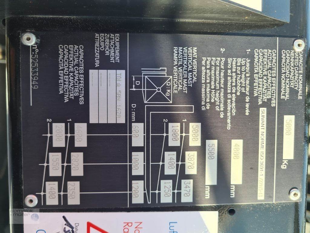 Sonstige Stapler a típus Manitou M50.4 D ST5 S1 EU, Gebrauchtmaschine ekkor: Friedrichsdorf (Kép 9)