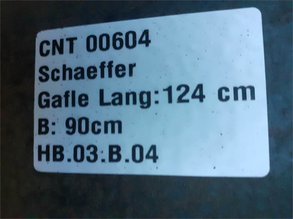 Sonstige Stapler du type Schäffer Pallegafler, Gebrauchtmaschine en Hemmet (Photo 10)