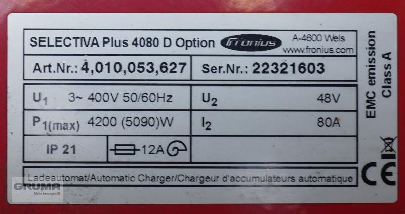 Sonstige Teile tip Fronius Fronius Selectiva Plus 4080 D, Gebrauchtmaschine in Friedberg-Derching (Poză 6)