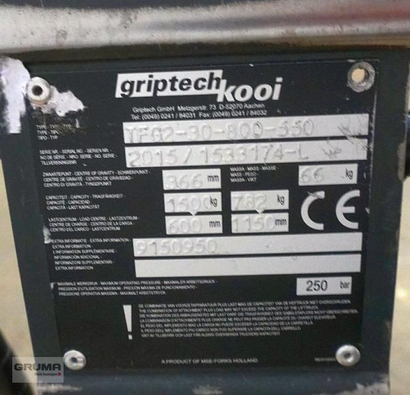 Sonstige Teile typu Griptech TFG 2-30-800-550, Gebrauchtmaschine v Friedberg-Derching (Obrázek 6)