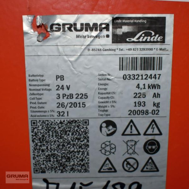 Sonstige Teile des Typs Gruma 24 Volt 3 PzB 225 Ah, Gebrauchtmaschine in Friedberg-Derching (Bild 5)