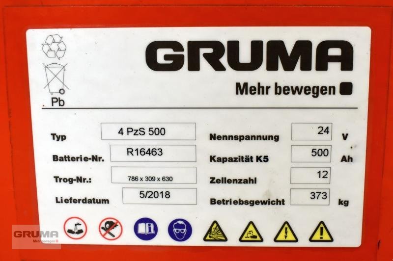 Sonstige Teile des Typs Gruma 24 Volt 4 PzS 500 Ah, Gebrauchtmaschine in Friedberg-Derching (Bild 5)