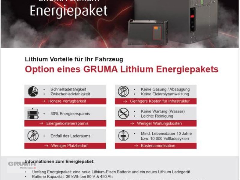 Sonstige Teile Türe ait Gruma 80 Volt 4 PzS 450 Ah, Gebrauchtmaschine içinde Friedberg-Derching (resim 1)