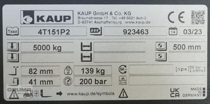 Sonstige Teile του τύπου Kaup 4T151P2, Gebrauchtmaschine σε Friedberg-Derching (Φωτογραφία 3)