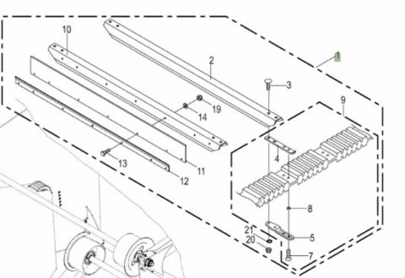 Sonstige Teile des Typs Krone Rollboden Comprima F125 XC, Gebrauchtmaschine in Villach (Bild 6)