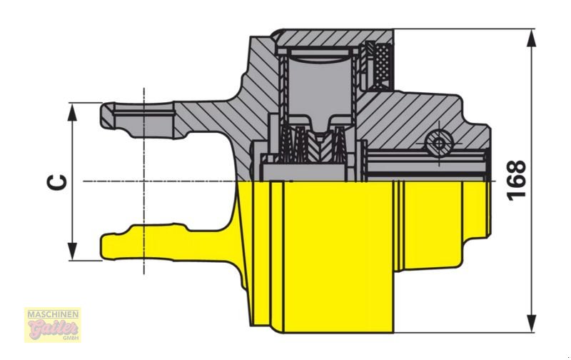 Sonstige Teile za tip Sonstige Walterscheid 1690095 Nockensch.-Kuppl.Typ K64/22, Neumaschine u Kötschach (Slika 5)