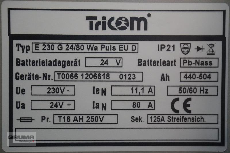 Sonstige Teile za tip TriCOM TriCOM XL E 24 V 80 A, Gebrauchtmaschine u Friedberg-Derching (Slika 6)