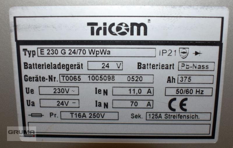 Sonstige Teile typu TriCOM TriCOM XL E 24V / 70A, Gebrauchtmaschine v Friedberg-Derching (Obrázok 4)