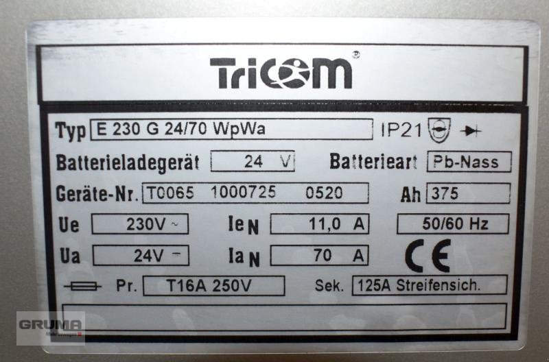 Sonstige Teile typu TriCOM TriCOM XL E 24V / 70A, Gebrauchtmaschine v Friedberg-Derching (Obrázok 4)