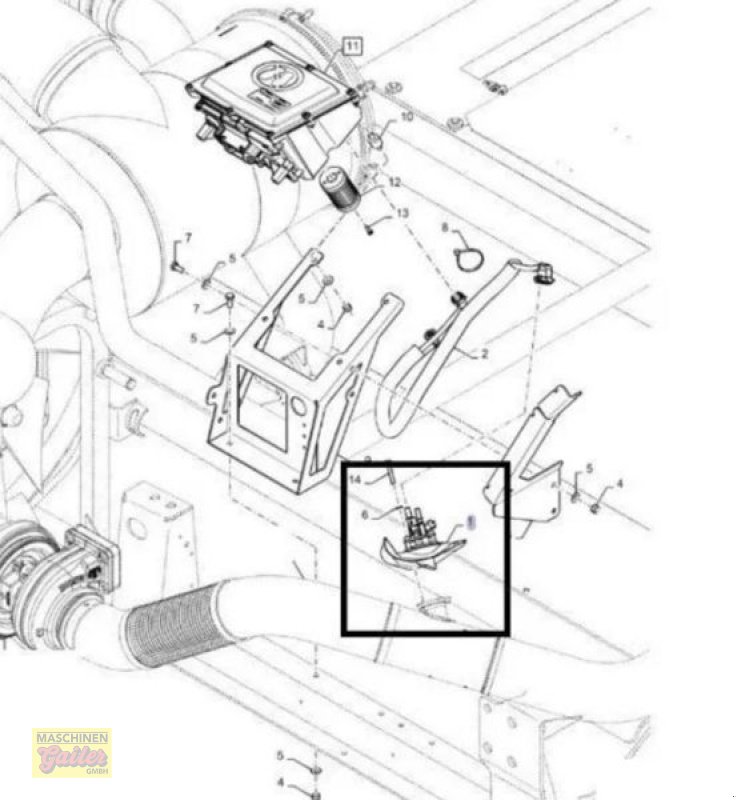 Sonstige Traktorteile del tipo New Holland CNH 47511724 // 8424702 Modul Injector DE NOx, Neumaschine en Kötschach (Imagen 3)