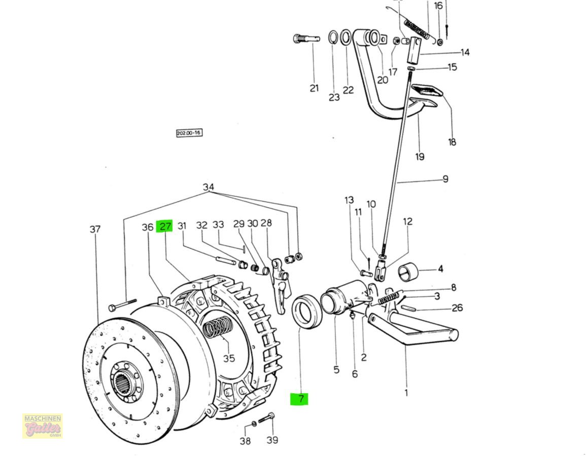 Sonstige Traktorteile του τύπου Same Kupplungsgehäuse TIGER 100 SDF: 0.164.2310.0/10, Neumaschine σε Kötschach (Φωτογραφία 3)