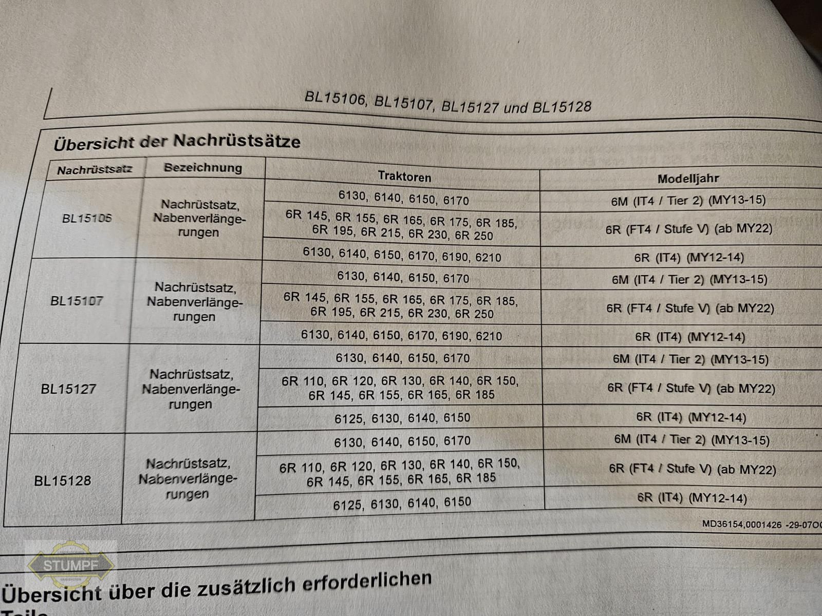 Sonstige Traktorteile typu Sonstige John Derre, Gebrauchtmaschine w Grafenstein (Zdjęcie 3)