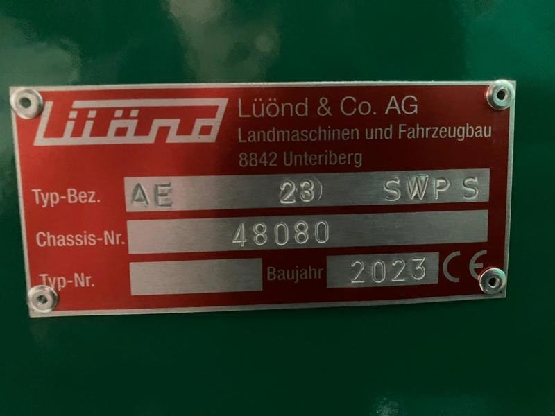 Sonstige Transporttechnik του τύπου Aebi Transporter Aebi TP420 Euro 6C / Stufe V, Neumaschine σε Landquart (Φωτογραφία 10)