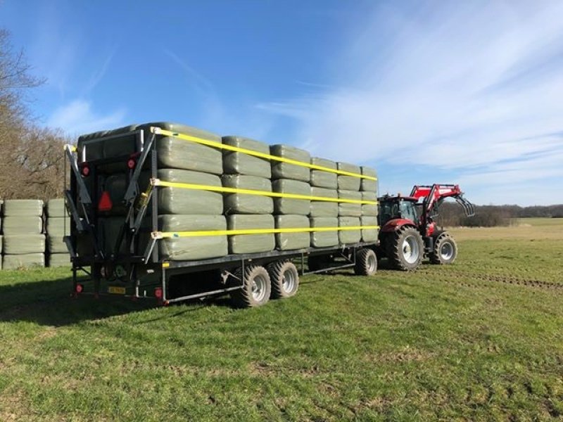 Sonstige Transporttechnik tipa Agro Halmvogn med hydraulisk ballesikring, Gebrauchtmaschine u Kjellerup (Slika 5)